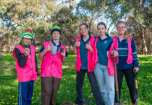 Tree planting at Investigator