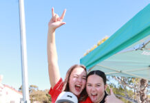 Spotted at the grand final