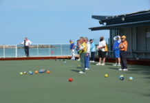 Bowls by the beach