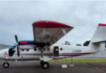 Airborne gravity survey