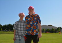 Pink hair for a cause