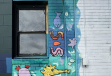 Mural with a message