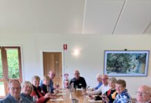 Probus enjoy a taste of wine