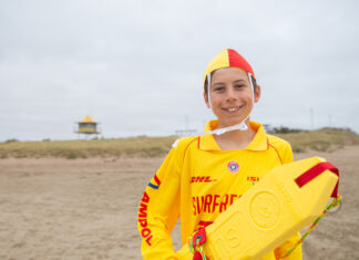 Fresh legs at Goolwa Beach