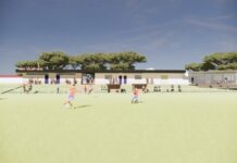 New change-rooms for the Breakers