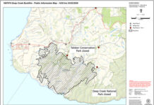 Fire breaks out at Deep Creek Conservation Park