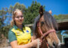 A dream come true: Lauren saddles up for Australia